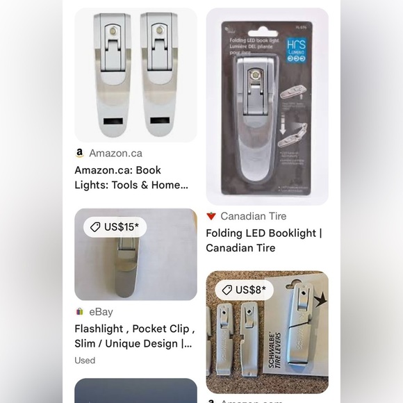 Sears Folding LED book light. Travel size - Picture 3 of 3